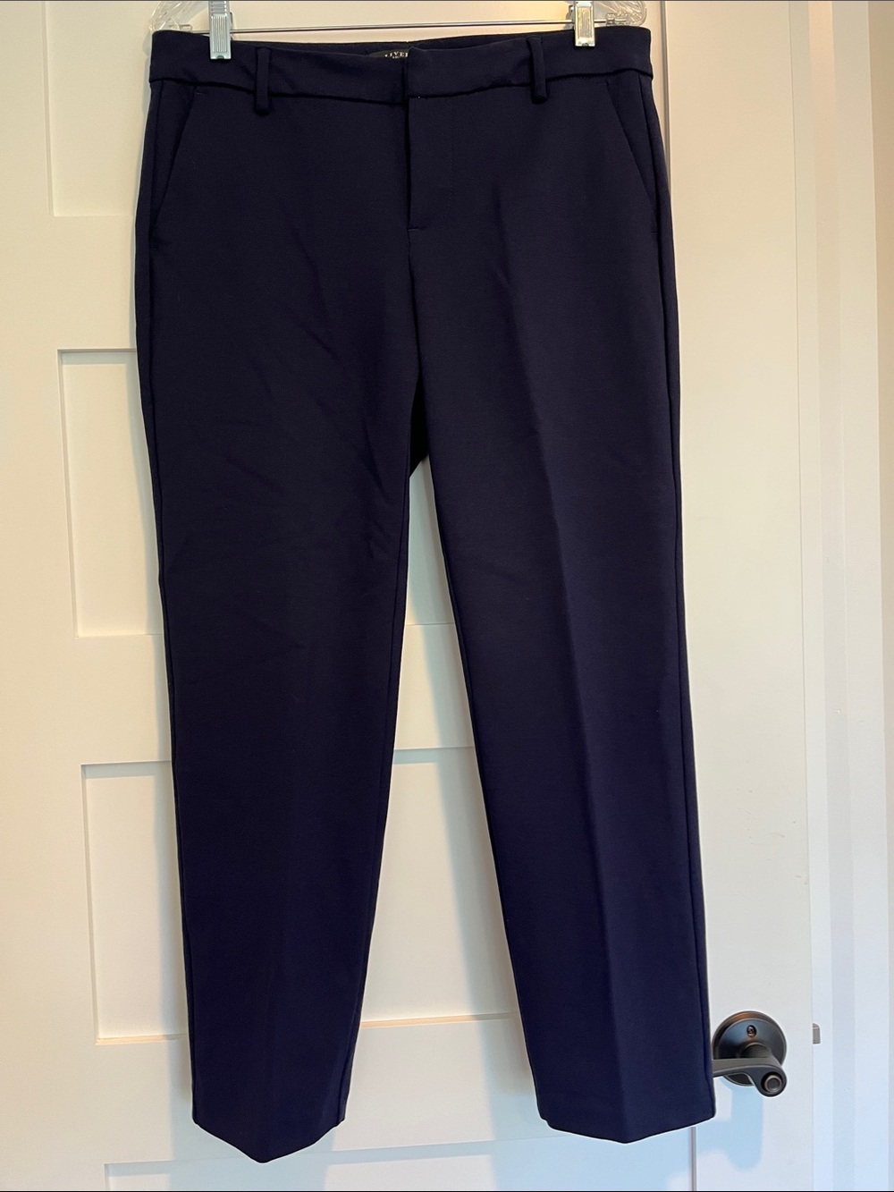 Liverpool women's Navy Cadet Blue Dress Pants - Tailored Straight Leg